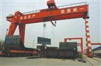 100T-2×25T工程門(mén)式起重機